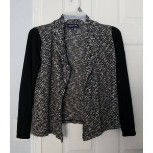Jones New York Womans Cardigans Sweater‎ Size Small, Black & Grey.